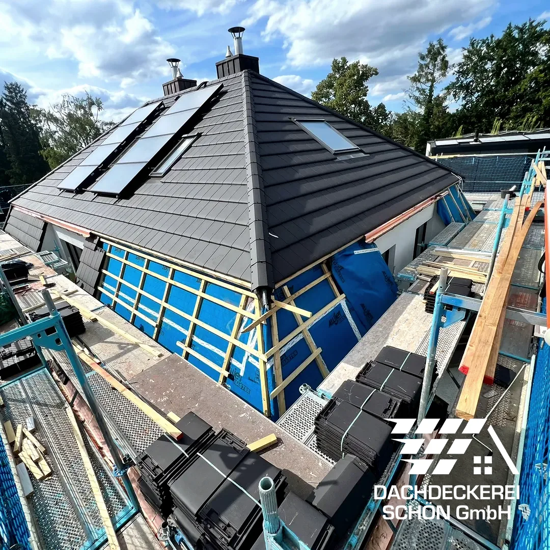 Projekt München Schwabing der Dachdeckerei Schön